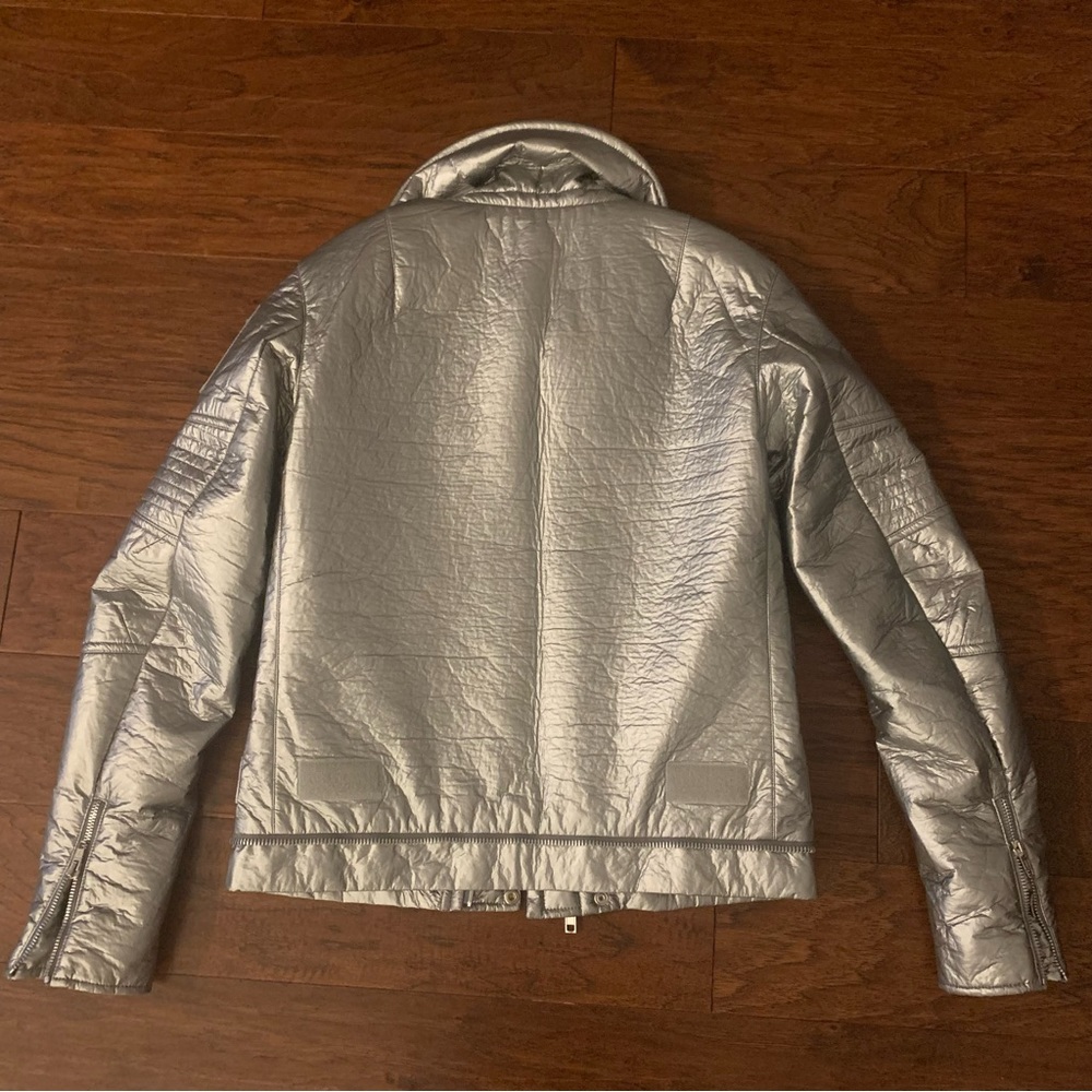 HELMUT LANG Silver Astro Jacket | Size XS - Picture 7 of 10